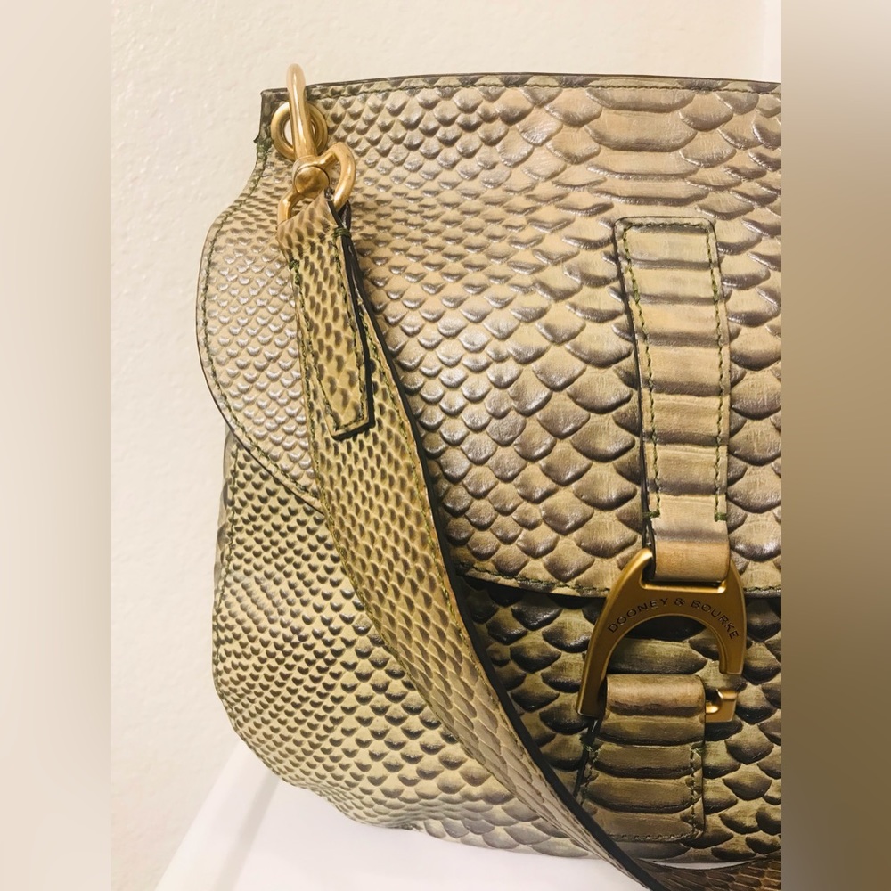 Dooney & Bourke Python Satchel - Picture 12 of 14